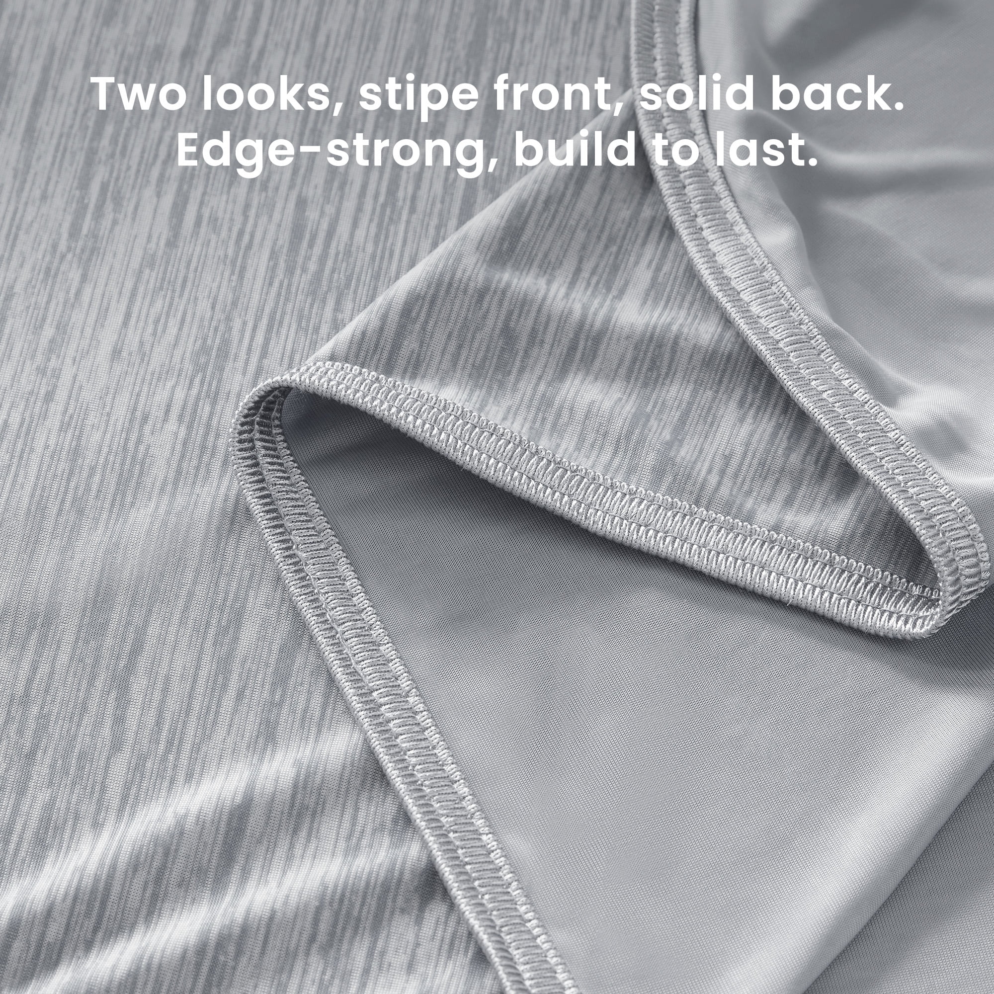 Sleep Zone 50" × 70" Nanotex Cooling Blanket for Hot Sleepers, Double-Sided Ultra-Cold Breathable Lightweight Summer Throw Blanket for Couch and Bed, Travel/Outdoor (Grey, Throw)
