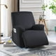 thumbnail image 2 of Funda para sillón reclinable TAOCOCO, negra, 3 piezas, 2 of 8