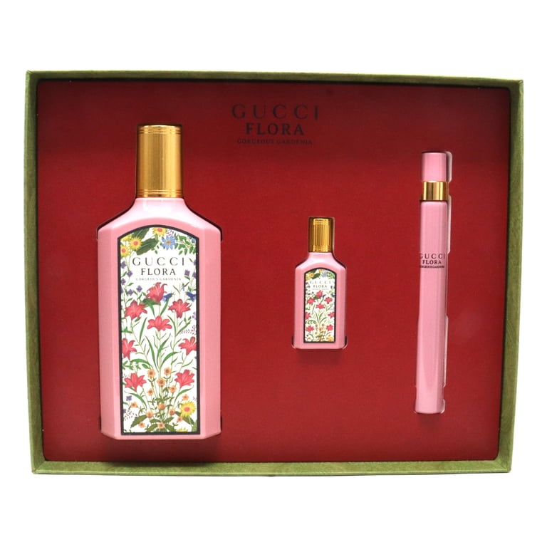 グッチ　香水　３つ Gucci Flora Gorgeous Gardenia Mini Perfume, 3 Piece Floral Gift