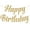 Gold, variant on KatchOn, Glitter Black Cursive Happy Birthday Banner - Pre-Strung, 10 Feet | Birthday Decorations for men, Women | Hbd Banner Backdrop For Black Party Decorations, Halloween Decorations