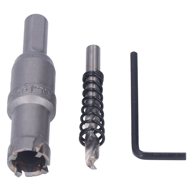 Kit de dientes de sierra perforadora, Dientes de carburo de tungsteno Agujero Dientes de carburo de tungsteno Broca para sierra perforadora Sierra perforadora Máxima confiabilidad NikouMX herramienta