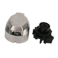 thumbnail image 2 of Female Trailer Connector, Easy To Use Trailer Socket 13 Pin Aluminum Alloy  For EU Standard, 2 of 8