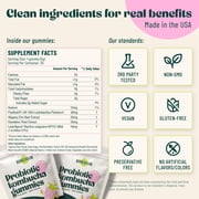 BoochBod Probiotic Kombucha Gummies