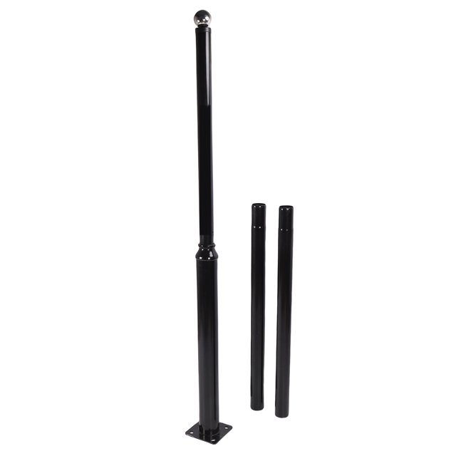 Poteau de Lampadaire, Forte Capacité de Charge Poteau de Lampadaire Extérieur Galvanisation Haute Résistance pour Terrains de Basketball