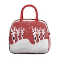 thumbnail image 2 of Womens Red Christmas Reindeer Pattern Lunch Box for Work,Insulated Lunch Bag for Women,Loncheras Para Mujer,Leakproof Adult Lunch Bag for Work,Beach,Travel,Picnic,Camping, 2 of 7