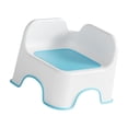 thumbnail image 1 of Taburete para niños, cambiador de zapatos, multiusos, resistente, para ducha, antideslizante Azul, 1 of 9