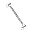 thumbnail image 2 of serony Stainless Steel Closed Body Turnbuckle Jaw Wire Rope Fork Rigging Screw M10, 2 of 9