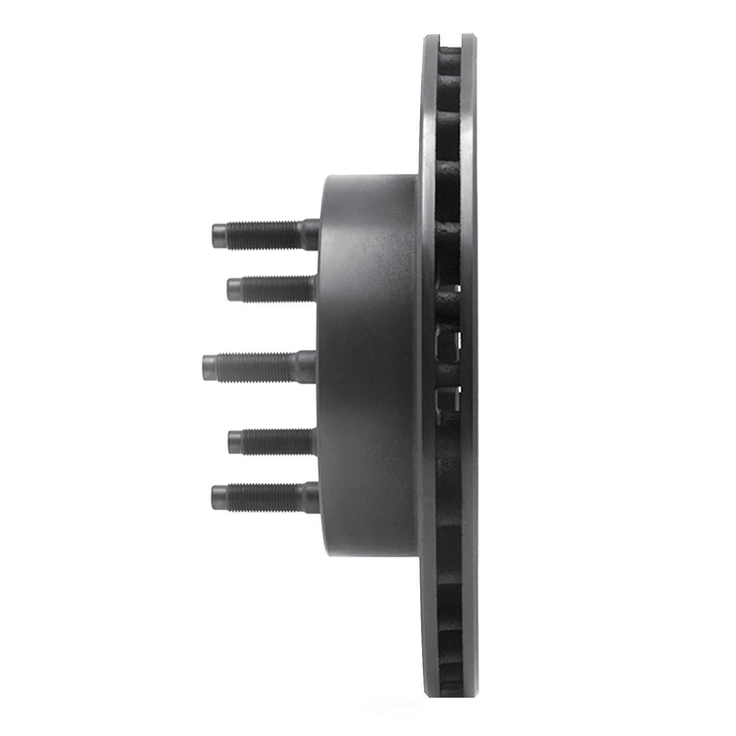 Dynamic Friction Company 633-54119L DFC Brake Rotor - Drilled And Slotted - Black