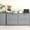 Gray, variant on Queen Size Rotable Desk Bed In Gray - Bedroom Essential, Space Saving