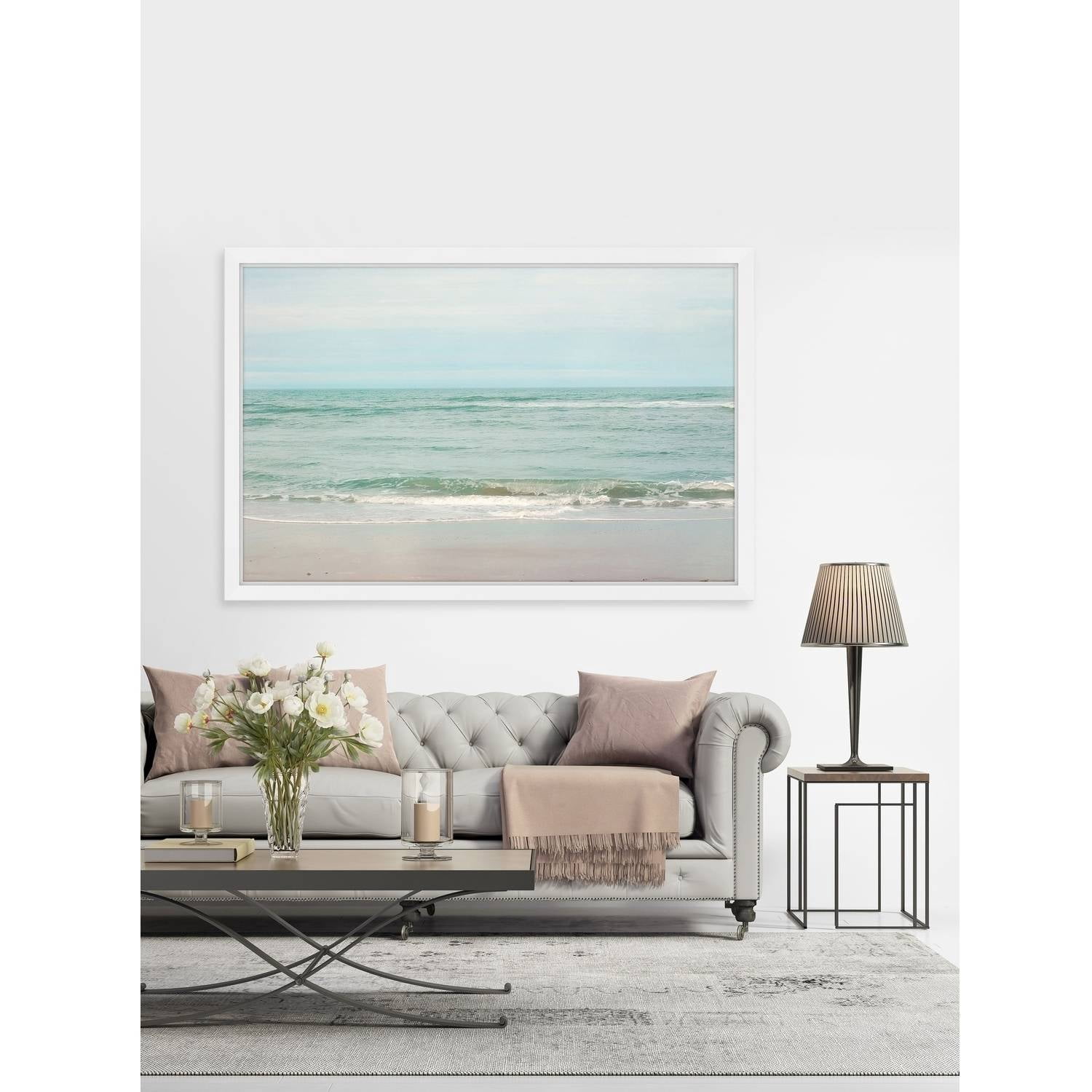 "Take Me to the Sea" Framed Painting Print