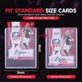 thumbnail image 2 of Ultra pro1000ct Top Loader 3 "X4", Trading Card Sports Card holder，Baseball card protector Hard plastic, (500 hard card + 500 soft card), 2 of 8