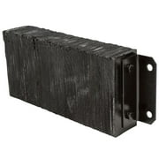 Guardian Dock Bumper 26inW x 10inH x 4 1/2inD Horizontal Laminated Rubber