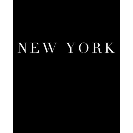 Cities of the World in Black: New York: A decorative book for coffee tables, bookshelves and interior design styling - Stack deco books together to create a custom look in any room (Best Looking Cities In The World)