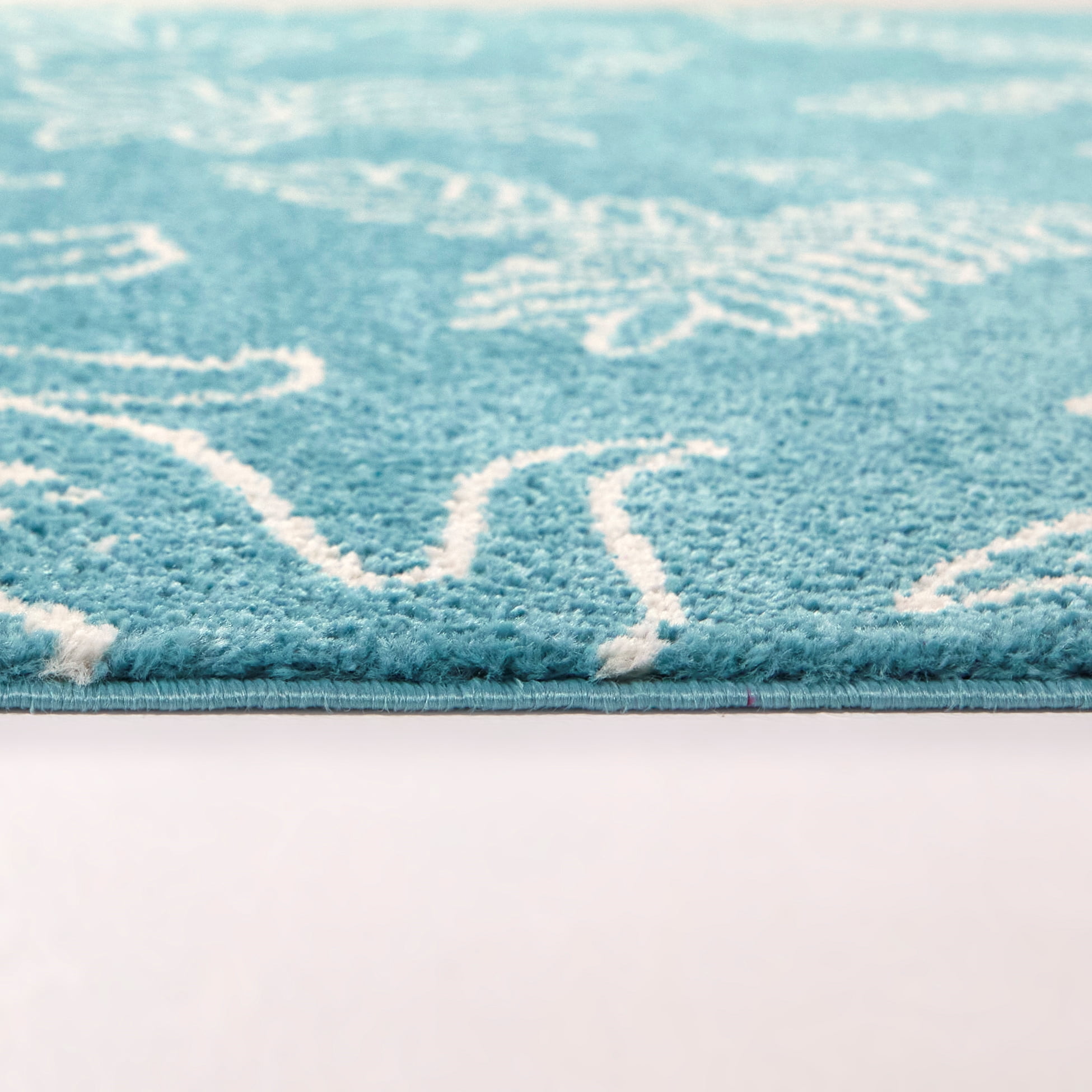 Mainstays Blue Dinosaur Indoor Rug, 7'10"W x 10'L