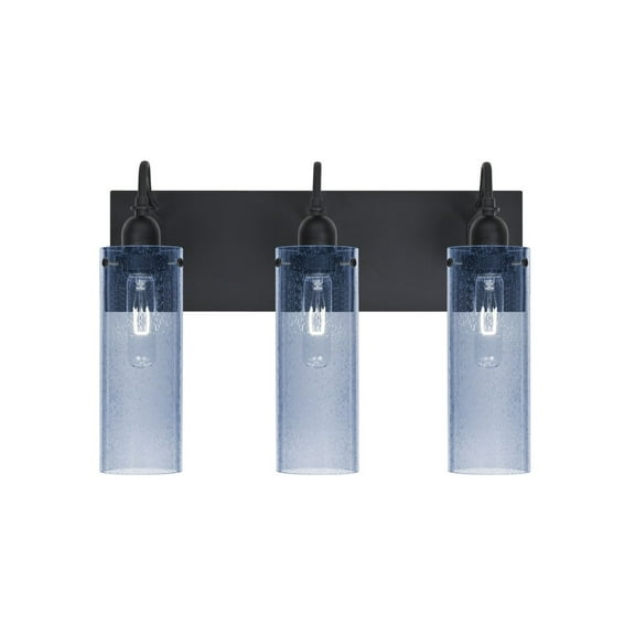 Juni 10 - 3 - Light Black Incandescent Aluminum Wall Sconce