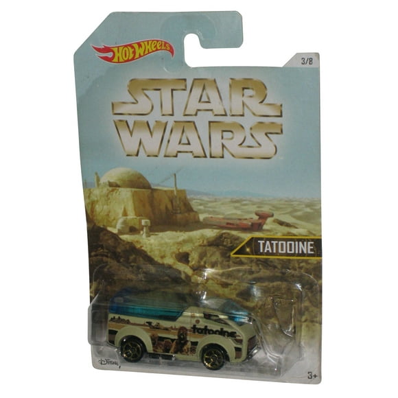 Star Wars Hot Wheels (2015) Tatooine The Vanster Toy Car 3/8 -