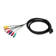 ZeeVee - Video / audio cable - component / composite video / audio / digital audio - 13 pin DIN male to RCA male - 3 ft - black - for ZvPro 610-NA, 620