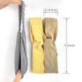 thumbnail image 3 of Boho Headbands for Women Fashion Hair Accessories - Twisted Elastic Head Bands 8 Pack (Set A), 3 of 4