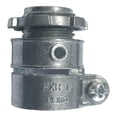 thumbnail image 2 of Pack De 6 Conector Flexible Anclo 1/2" Metal Galvanizado, 2 of 3