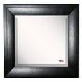 thumbnail image 1 of Rayne Mirrors Stitched Black Leather Wall Mirror, 1 of 5