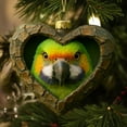 thumbnail image 4 of Adorno colgante de acrílico con animales navideños | 8 x 8 cm, impresión duradera a doble cara | Decoración festiva para el árbol de Navidad | Regalo para familiares, compañeros de trabajo, amigos,, 4 of 8