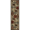 thumbnail image 1 of Mayberry Rug AD8871 2X8 2 ft. 3 in. x 7 ft. 7 in. American Destination Cypress Creek Area Rug, Multi Color, 1 of 1