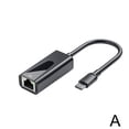 thumbnail image 1 of CNKOO Adaptateur USB C vers Ethernet Type-C 3.0 vers Réseau RJ45 100/1000Mbps Gigabit Y1R3, 1 of 7