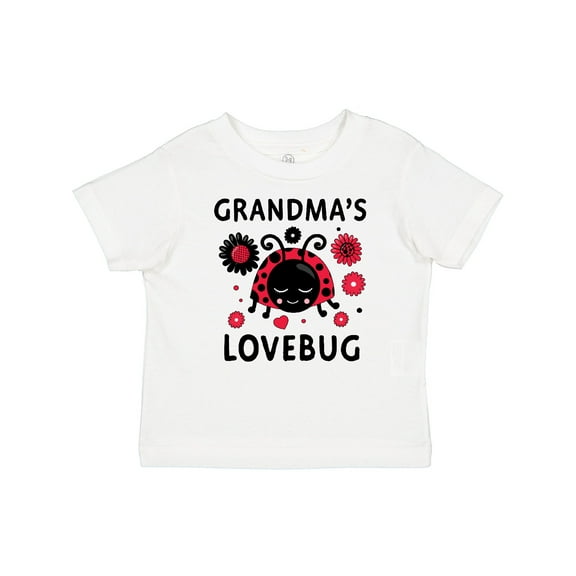 Inktastic Valentine's Day Grandma's Lovebug Girls Baby T-Shirt