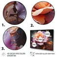 thumbnail image 3 of Designart "Misty Rose Spectrum Ethereal Hue I" Landscapes Framed Wall Art Decor - Traditional Pink Rainbow Bedroom Framed Canvas Wall Art, 3 of 6