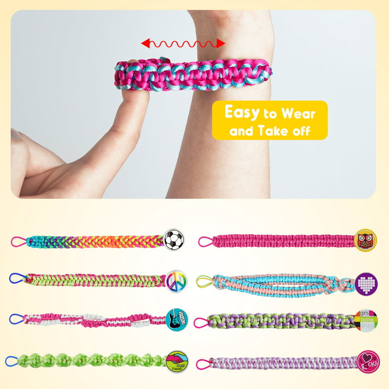 GILI Friendship Bracelet Making Kit, Best Arts and Crafts Toy for Girl –  ToysCentral - Europe
