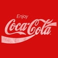 thumbnail image 2 of Girls Coca Cola Distressed Enjoy T Shirt, 2 of 5