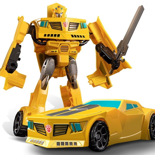 Figuras de acción de transformación para niños, Juguetes de coche Robot, deformación clásica, regalos de cumpleaños, H6001-1 Fivean unisex