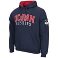 thumbnail image 2 of Men's Colosseum Navy UConn Huskies Double Arch Pullover Hoodie, 2 of 3