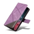 thumbnail image 6 of Designed for Samsung Galaxy S21 Ultra Case Wallet, Men Women Flip Folio Cover with PU Leather Stand Credit Card Holders Slots Wrist Strap Magnetic Clasp Phone Case for Samsung Galaxy S21 Ultra, Purple, 6 of 11