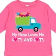 thumbnail image 4 of Inktastic Nana Loves Me Grandson Boys Boys Long Sleeve Toddler T-Shirt, 4 of 5