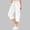 White, variant on Womens Capris with Pockets Loose Fit Casual Drawstring Baggy Petite Pants Lightweight Low Rise Cargo Capris (White M)