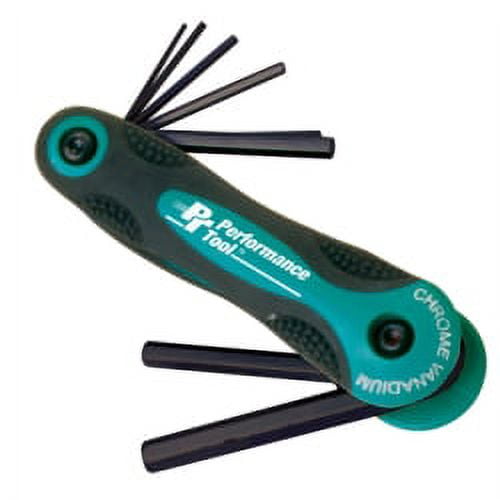 8 pc Metric Folding Hex Key Se