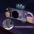 thumbnail image 3 of Transparent Back Plate Vents Version, For Steam Deck Back Plate, Heat Dissipation DIY Replacement Shell Case External Semiconductor Cooler For Steam Deck, 3 of 8