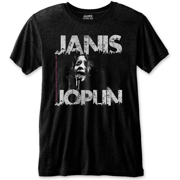 Janis Joplin Unisex T-Shirt Shea '70 (Eco-Friendly) (Small)