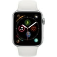 thumbnail image 2 of Pre-Owned Apple Watch Series 4 44mm GPS + Cellular 4G LTE - Silver - White Sport Band, 2 of 2