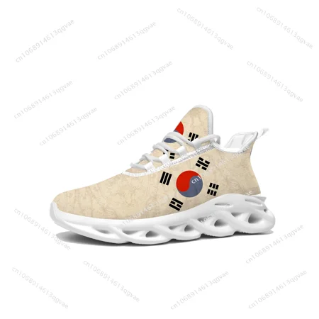 

South Korea Flats Sneakers Mens Womens South Korea Sports Running High Quality Sneaker Lace Up Mesh Footwear Tailor-made Shoe