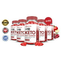 (5 pack) Go 90 Keto ACV Gummies 1000MG Dietary Supplement 300 Gummys