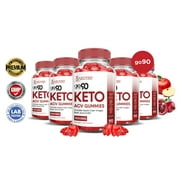 (5 pack) Go 90 Keto ACV Gummies 1000MG Dietary Supplement 300 Gummys