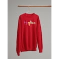thumbnail image 3 of Happiness With Daisy Sweatshirt Women -Image by Shutterstock, Female 4X-Large, 3 of 4