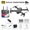 Dual Camera, variant on Professional Drone E88 4K Wide-Angle HD 1080P Camera WiFi FPV Height Hold Foldable RC Drone Quadrotor Helicopter Children's Toys
