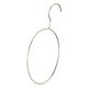thumbnail image 2 of Stainless Steel Round Tie, Scarf & Belt Hanger – Elegant, Non Scratch Closet Organizer – Gold Finish, 2 of 3