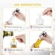 thumbnail image 4 of Atomizador pulverizador de aceite 7 en 1, 2x pulverizador de aceite, 1x cepillo, 1x cepillo de aceite, 1x embudo, 4 of 5