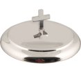 thumbnail image 4 of Communion Ware 3 Holy Stacking Bread Plates With A Lid - Stainless Steel (Mirror/Silver), 4 of 4