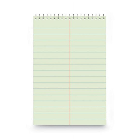 Steno Pads, Pitman Rule, Red Cover, 60 Green-Tint 6 X 9 Sheets | Bundle of 2 Each