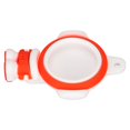 thumbnail image 2 of OUSITAID Etui de Protection en Silicone Lavable Forme de Support de Protection Anti-Rayures Astronaute avec Porte-Clés pour Localisateur IOS Rouge + Blanc, 2 of 8